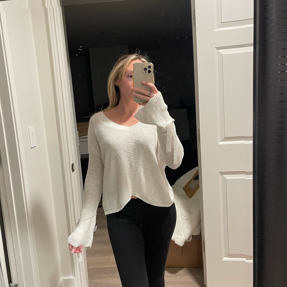 White sweater